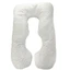 Zwangerschapskussen 3in1 Maxim, Wit met Bloemen, Twindeco