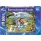 Dierenwereld puzzel, + 6 jaar, 100 stukjes, Ravensburger