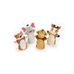 Set of 4 Zoo hand dolls, Melissa &amp;amp; Doug