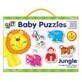 Set of 6 Baby Puzzle Jungle Animals, 2 pieces, Galt