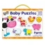 Set of 6 Baby Puzzle Firm, 2 pieces, Galt