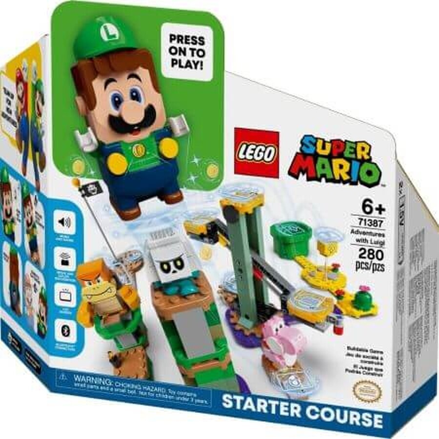 Luigi's Adventures Basic Set, 6 years+, 71387, Lego Super Mario