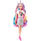 Play set, Barbie doll with shiny hair