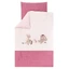 Pink bedding set, Nattou