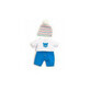 Cold weather clothing set for boy doll 21 cm, Miniland