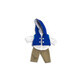 Temperate weather clothing set for little girl doll 32 cm, Miniland