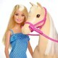 Barbie doll and horse set