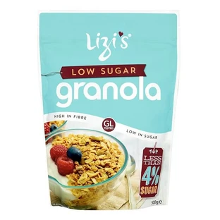 Coconut granola with low sugar content, 500 g, Lizi's