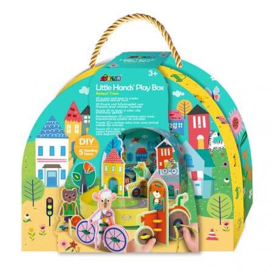 Set di gioco libero creativo portatile Animal City, Avenir