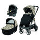Veloce Primo Viaggio SL 3 in 1 Kinderwagen-System, Graphic Gold, Peg Perego