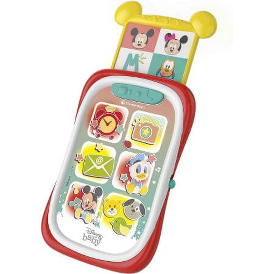 Interactieve smartphone Mickey Mouse, 9 - 36 maanden, Clementoni