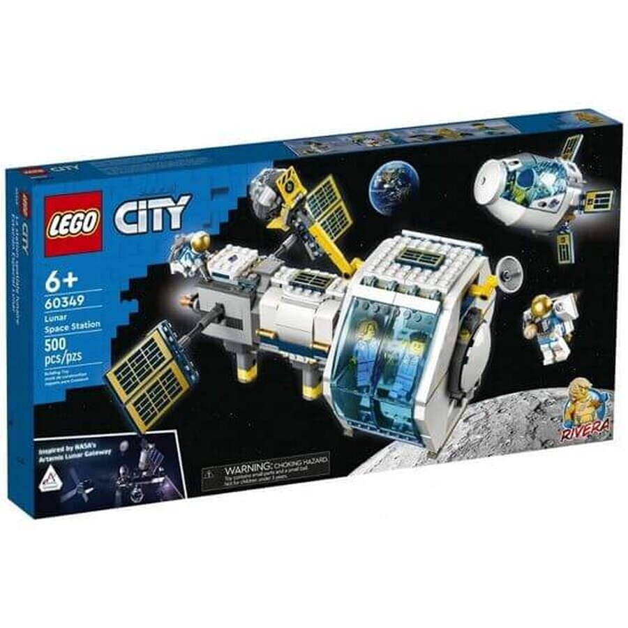 Station spatiale Lego City Salt, +6 ans, 60349, Lego