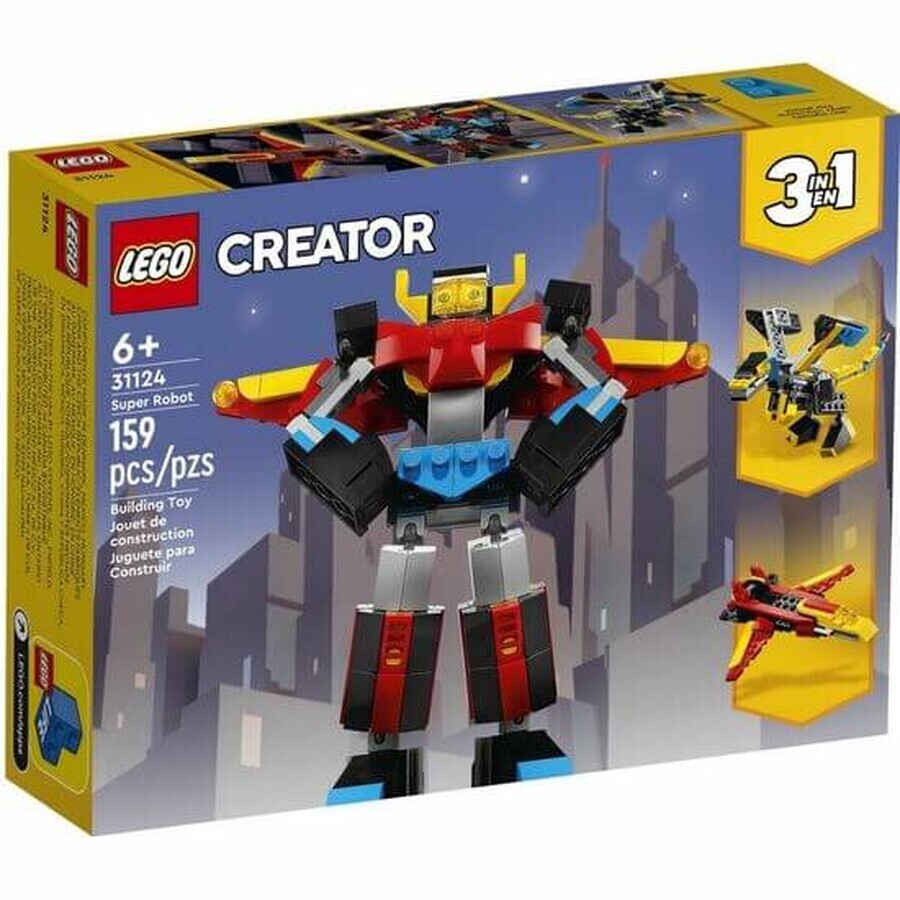Comprar Super Robot 3 en 1 Lego Creator, +6 años, 31124, Lego Super Robot 3 en 1 Lego Creator, +6 años, 31124, Lego