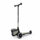 Highwaykik 2 scooter pliable pour enfants avec porte-jouets, +2 ans, Lifestyle Green line, Scoot & Ride