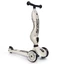 Highwaykik 1, Ash, Scoot &amp; Ride 2-in-1 converteerbare step voor kinderen