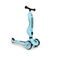 Highwaykik 1 2-in-1 ombouwbare kinderscooter, bosbes, Scoot &amp; Ride