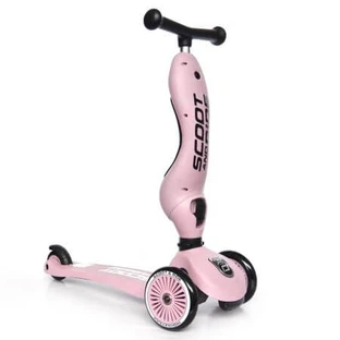Highwaykik 1, Rose, Scoot &amp; Ride Patinete convertible 2 en 1 para niños