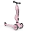 Highwaykik 1, Rose, Scoot &amp; Ride Patinete convertible 2 en 1 para niños