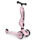 Highwaykik 1, Rose, Scoot &amp; Ride Patinete convertible 2 en 1 para niños