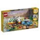 Vacanza in famiglia con la roulotte Lego Creator Lego Creator 31108, +9 anni, Lego