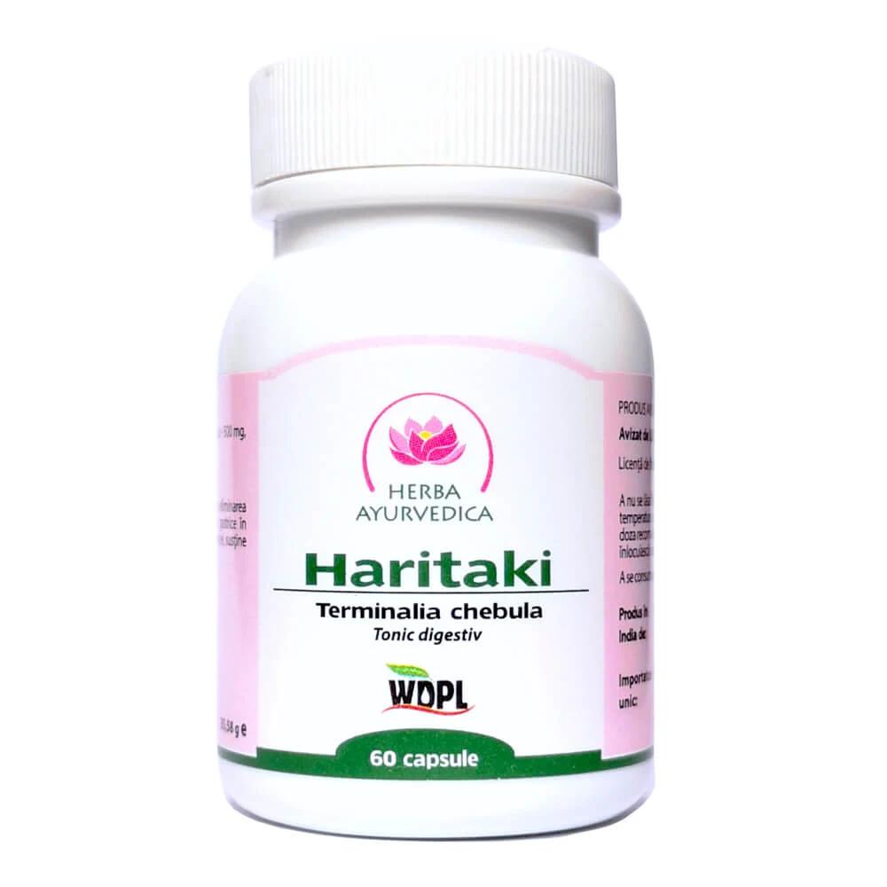 Haritaki, 60 capsules, Ayurvedic Herb