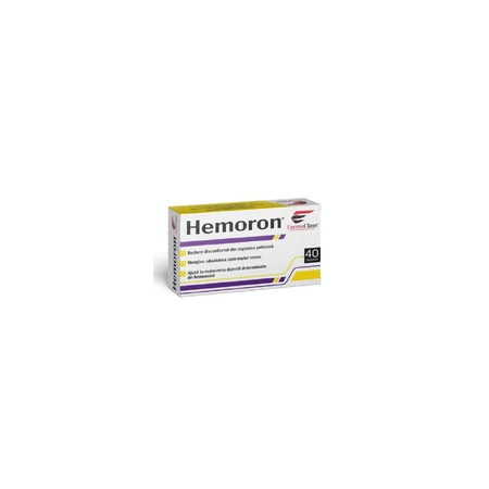 Hemoron, 40 cápsulas, FarmaClass