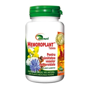 Hemoroplant, 100 tabletten, Ayurmed