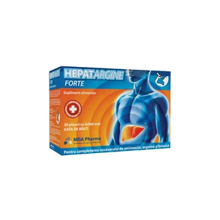 Hepatargine Forte, 20 sobres, MBA Pharma