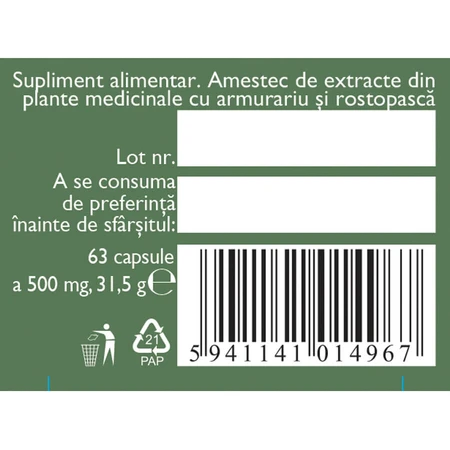 Hepatofit Forte D100, 63 capsules, Fares