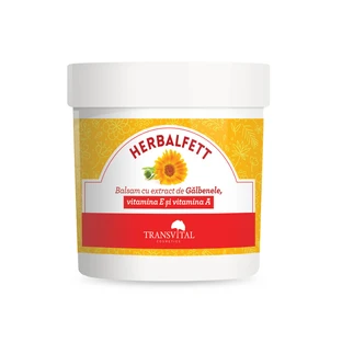 Herbalfett Balsem met Goudsbloemextract, vitamine E en vitamine A, 250 ml, Transvital