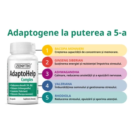AdaptoHelp Complex, 30 capsules, Zenyth