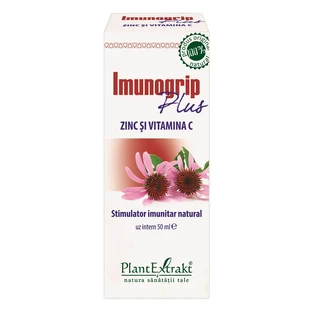 Imunogrip Plus Zink und Vitamin C, 50 ml, Pflanzenextrakt