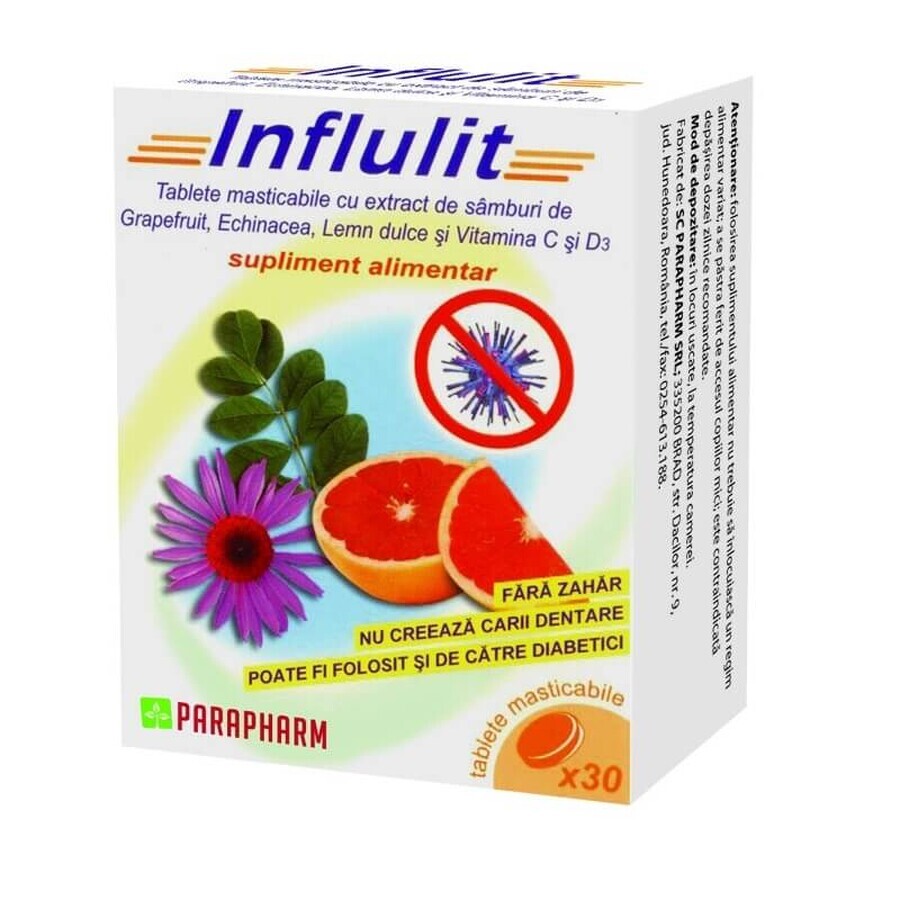 Buy Influlit, 30 tablets, Parapharm Influlit, 30 tablets, Parapharm