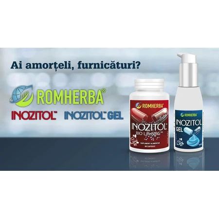 Inozitol Bio LifeNRG, 60 cápsulas, Romherba