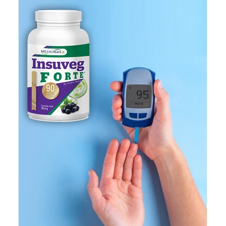 Insuveg Forte, 90 Kapseln, Medicinas