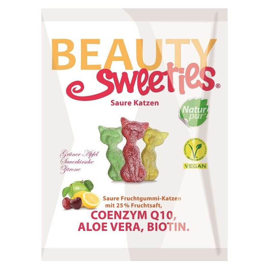 Cumpără Jeleuri gumate acrisoare Pisicute, 125 g, Beauty Sweeties Jeleuri gumate acrisoare Pisicute, 125 g, Beauty Sweeties