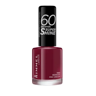 Esmalte de uñas 60 Segundos Brillo 340 Bayas y Crema, 8 ml, Rimmel London