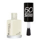 Nail polish 60 Seconds Shine 703 White hot love, 8 ml, Rimmel London