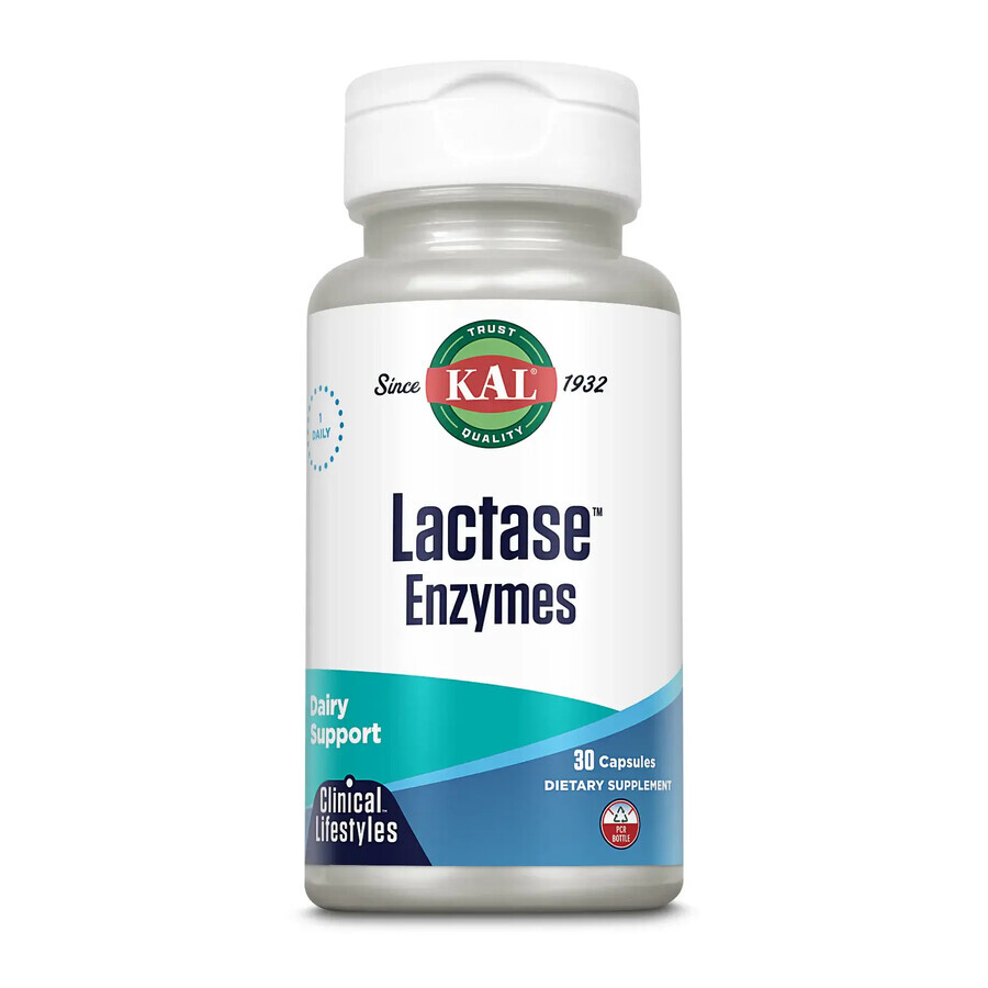Lactase Enzymen Kal, 30 tabletten, Secom