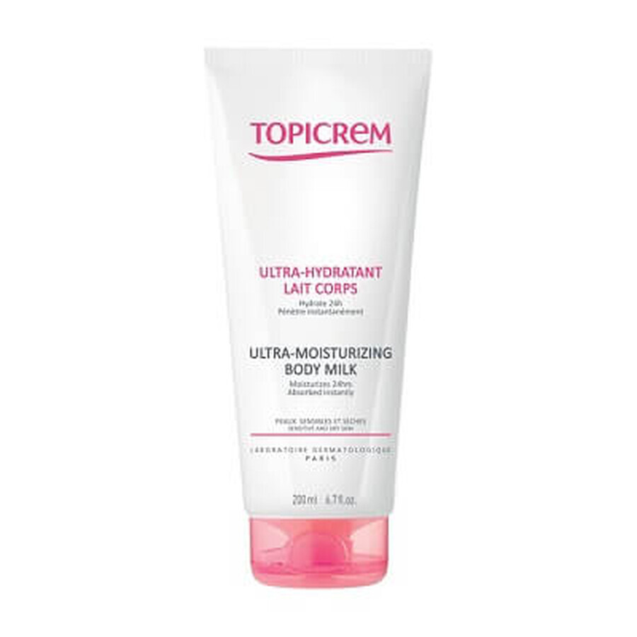 Loción corporal ultrahidratante Topicrem, 200 ml, NIGY