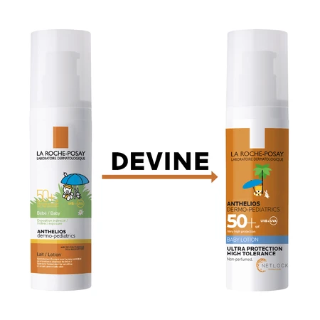 La Roche-Posay Anthelios Dermo Pediatrics Leche solar para bebés FPS 50+ 50 ml