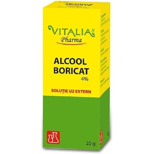 Boric acid solution 4 %, 20 g, Vitalia