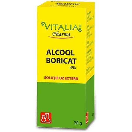Boric acid solution 4 %, 20 g, Vitalia