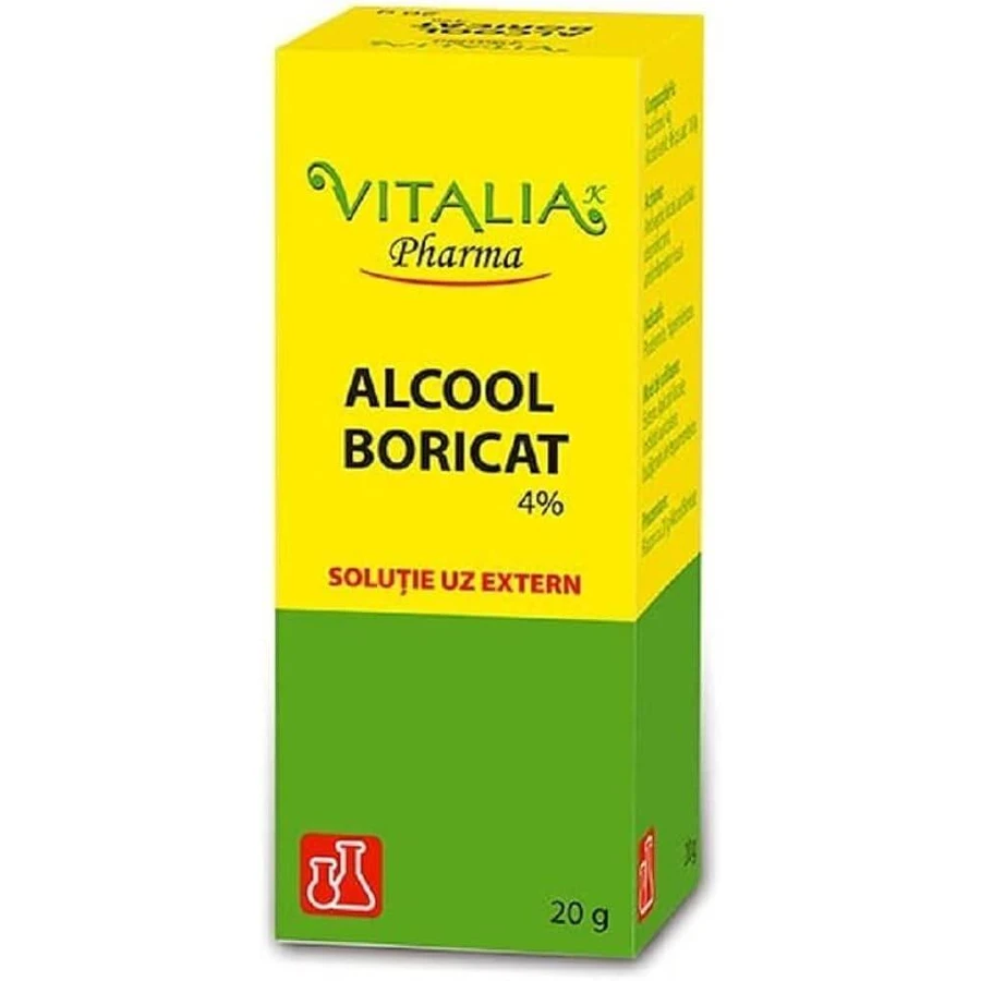 Boric acid solution 4 %, 20 g, Vitalia