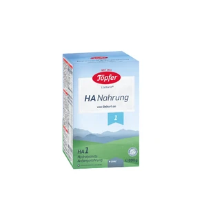 Hypoallergenic HA1 milk formula, from birth, 600 g, Topfer