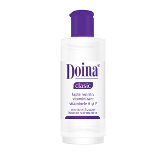 Doina Classic Vitamin-Enriched Nourishing Milk, 200 ml, Farmec
