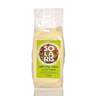 Leche de soja entera en polvo instantánea, 100 g, Solaris