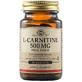 L-Carnitine 500 mg, 30 tabletten, Solgar