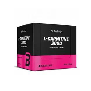 L-Carnitina 3000 Fango, 20 viales x 25 ml, Biotech USA