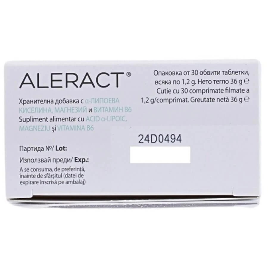 Aleract, 30 tablets, Lo.Li. Pharma